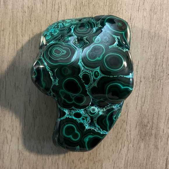 Large Malachite And Chrysocolla Freeform - Picture 5 of 10